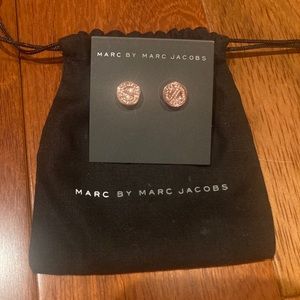 MARC BY MARC JACOBS Rose Gold Stud Earrings